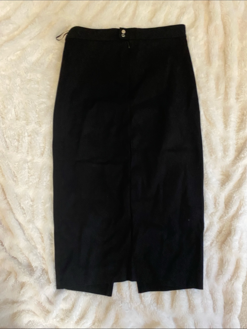 Classic Black Pencil Skirt - Tailored Workwear Essential
